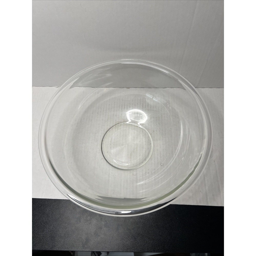 Vintage Pyrex Vision Clear Mixing Bowl #326 4 Liter, 11.75"W